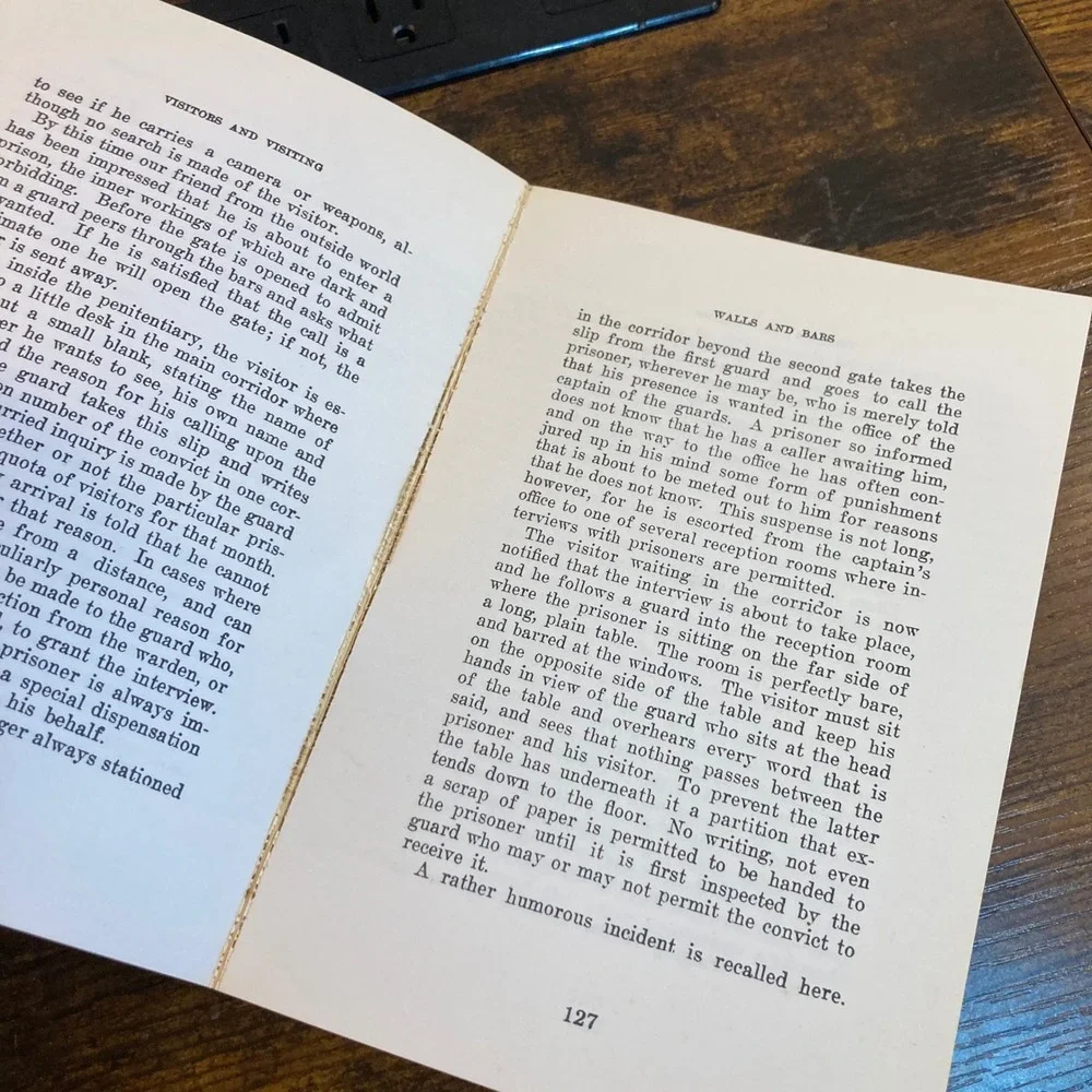 Walls and Bars Eugene Victor Debs 1973 Vtg American Socialist Communist Book